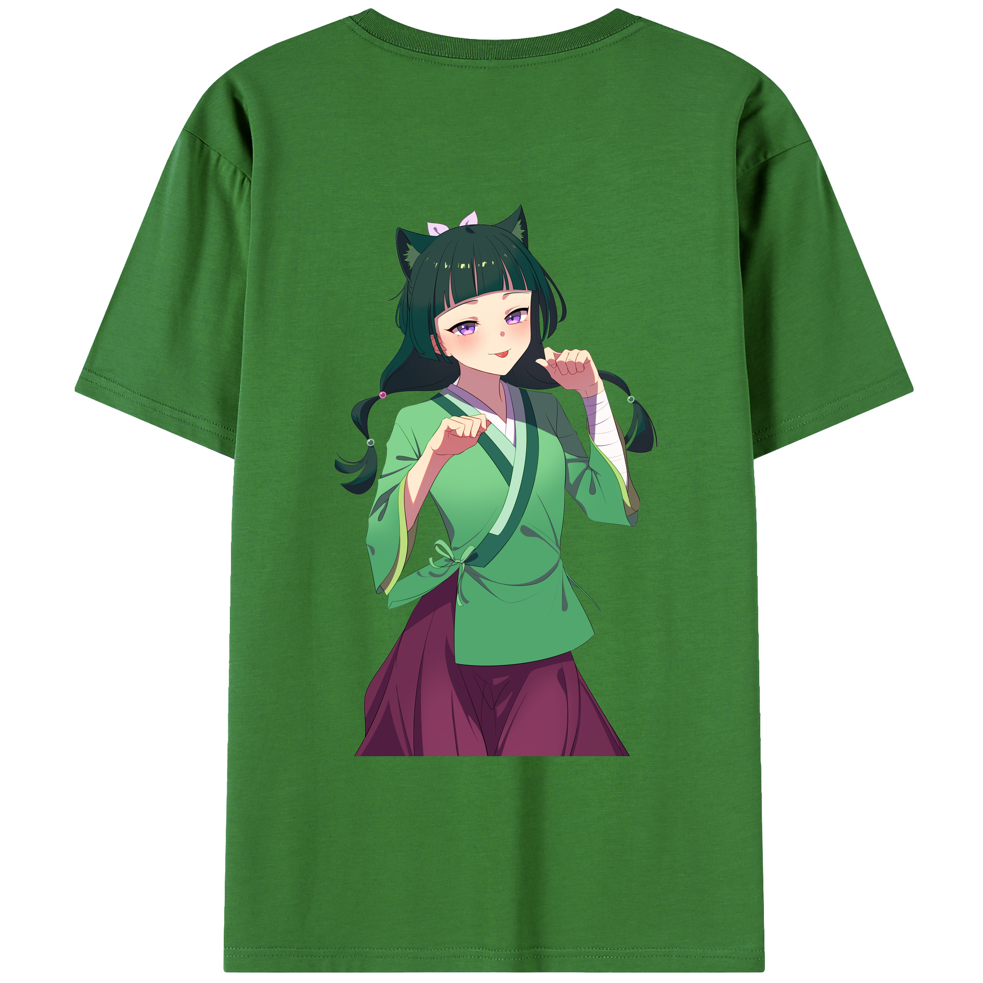 （画像用） 薬屋のひとりごと The Apothecary Diaries レディース半袖Tシャツ(バックプリント)